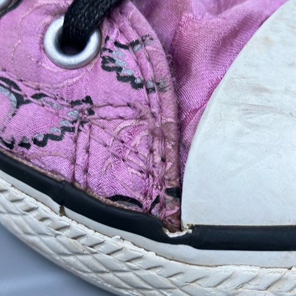 Converse all star youth size 3 (big kids / teens )high top sneakers - Picture 10 of 10